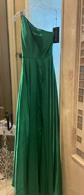 Sherri Hill emerald green long prom dresses in size 00. | eBay