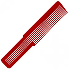 WAHL Flat Top Large Clipper Styling Comb RED 8" Barber Hairstyling Hair NEW