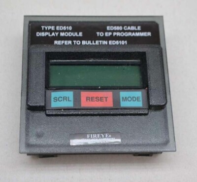 Brand New FIREYE ED510 / FIREYE DISPLAY MODULE  SHIPS FROM USA  