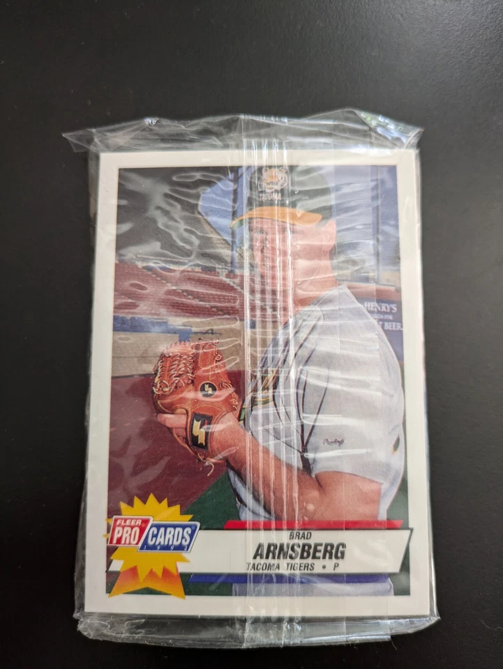 1993 Fleer/ProCards Tacoma Tigers Minor League Team Set - AAA Oakland A's - Image 2 of 2