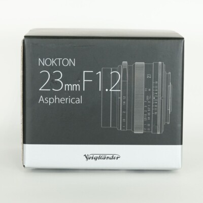 Voigtländer NOKTON 23mm F1.2 Voightlander Lens NOKTON 23mm F1.2 Aspherical for FUJIFILM X