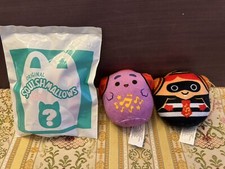McDonald's Squishmallows 2023 Hamburglar Grimace LOT of 3
