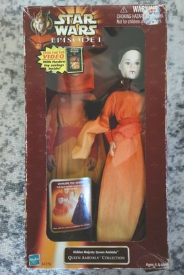 star wars episode 1 queen amidala doll 1998