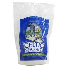 Celtic Sea Salt Vital Mineral Blend Resealable Bag Fine Ground, 1 lb.