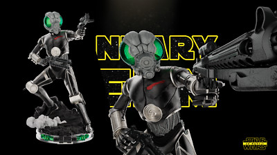 4-LOM Statue Star Wars Bounty Hunter Droid Scum and Villainy Resin Model Kit