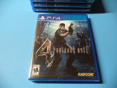 RESIDENT EVIL 4 HD FOR SONY PLAYSTATION 4 PS4 BRAND NEW AND FACTORY SEALED!