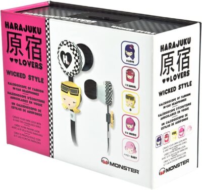 ヘッドホン MONSTER MH HJ WIKD IE EFS MONSTER earphone WICKED STYLE 