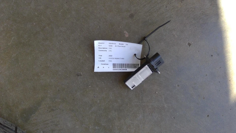 Medidor de flujo de aire de inyección de combustible usado se adapta a: Pontiac G6 2009 2,4 grado A Foto 2 de 4