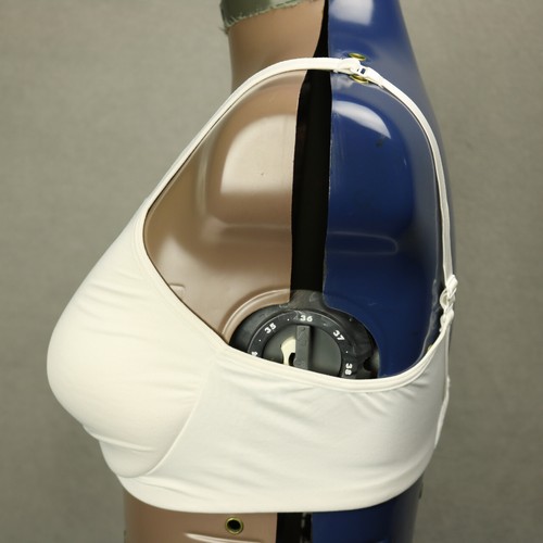 Jockey Wireless Bralette Coppe Modellate Chiusura Schiena Cinghie Regolabili Bianco Caldo M - Foto 6 di 16