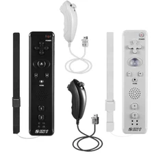 Remote Controller and Nunchuck Built in Motion Plus For Nintendo Wii/ Wii U