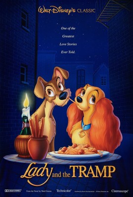 Lady and the Tramp (1955)_7 Poster Leinwand Film Film Druck A0 A1 A2 A3 A4 A5 A6