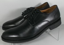 203917 SP50 CARLSON MEN'S SHOES SIZE 9 M BLACK LEATHER LACE UP JOHNSTON MURPHY