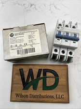 ALLEN-BRADLEY, INDUSTRIAL CIRCUIT BREAKER, 1489-A3C020, SERIES A, 3 POLE, 2 AMP