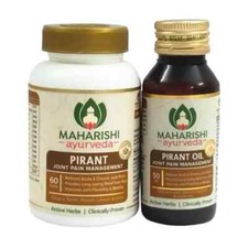 Maharishi Ayurveda Pirant 60 Tabs  50ml oil For Joint Pain With Exp 2027