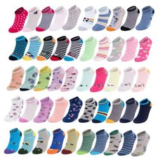 Kinder Sneaker Socken Mädchen Jungen (10 Paar) Kindersocken Baumwolle