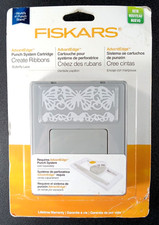 Fiskars AdvantEdge Butterfly Lace Border Punch Cartridge 101730-1001 Brand New