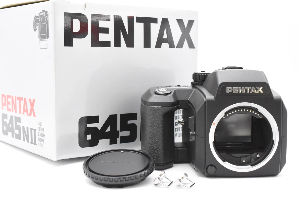 PENTAX 645N II Medium Format Film Camera Body 120 Film Back (t3791)