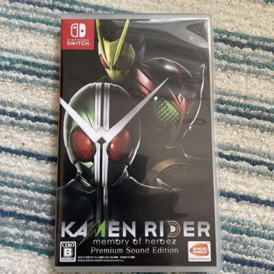 【お1人様1点限り】 Kamenrider Memory Of Heroez Premium Sound Edition Nintendo ニンテンドースイッチソフト