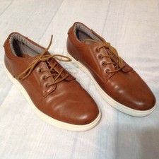 Ashford Hayes Lounge Brown Lace Up Oxfords Casual Dress Shoes Men's Size 7M