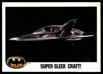 1989 TOPPS BATMAN THE MOVIE SUPER-SLEEK CRAFT! #108