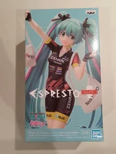 BANPRESTO ESPRESTO Vocaloid Hatsune Miku Racing Team Ukyo Support 2019 Figure