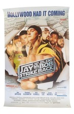 Jay & Silent Bob Strike Back Autographed 27x40 Poster Kevin Smith Jason Mewes AC