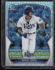 2023 Bowman Chrome #BCP-115 Brock Jones Parallel