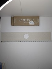 Large Faucet Mat for Kitchen Sink - Stone Drying 23.6 x 3.9, Light Gray