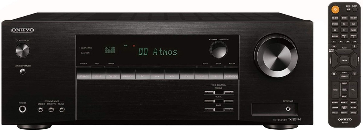 Onkyo - TX-SR494 7.2-Channel A/V Receiver - Black | eBay