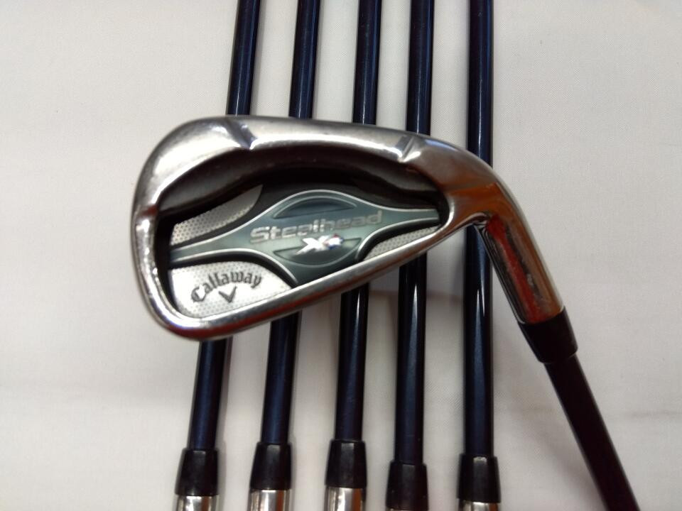 Callaway Steelhead XR 6 Iron Set 5-9 P Right-Handed Stiff XR Callaway Steelhead XR 6 Iron Set 5-9 P Right-Handed Stiff XR