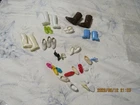 VTG Lot of Barbie's Shoes and Boots not all Complete Sets