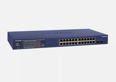 Netgear GS724T-300EUS ProSafe 24 Port 10/100/1000 Gigabit Smart Switch