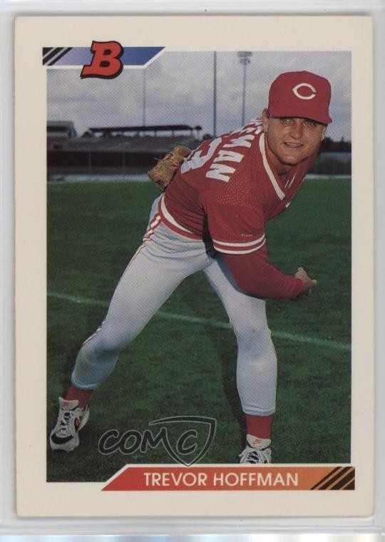 1992 Bowman Trevor Hoffman #11 HOF fm0
