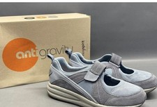 NWT Easy Spirit E 360 Anti Gravity Comfort Blue Grey Athletic Shoes Size 8