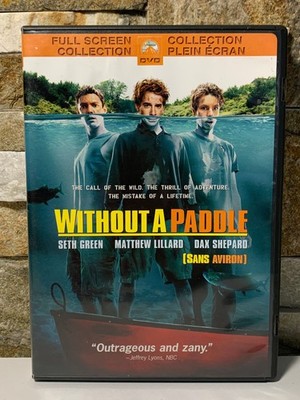 Paramount DVD Without A Paddle Fullscreen Comedy 2004 Seth Green Matthew Lillard