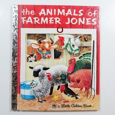 The Animals of Farmer Jones - Little Golden Book - Richard Scarry