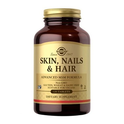 Skin - Nails & Hair Tablets 120 Tabs By Solgar