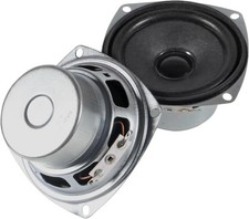 2PCS 10W Mini 3" Hifi Full Range Speaker 8 Ohm Anti-Magnetic Audio 2.0/2.1 Home