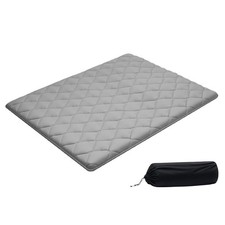 VEVOR Japanese Tatami Mattress Queen Foldable Futon Mat with Storage Bag Gray