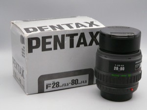 Pentax-F 28-80mm f3.5-4.5 Zoom Lens PK Mount in box