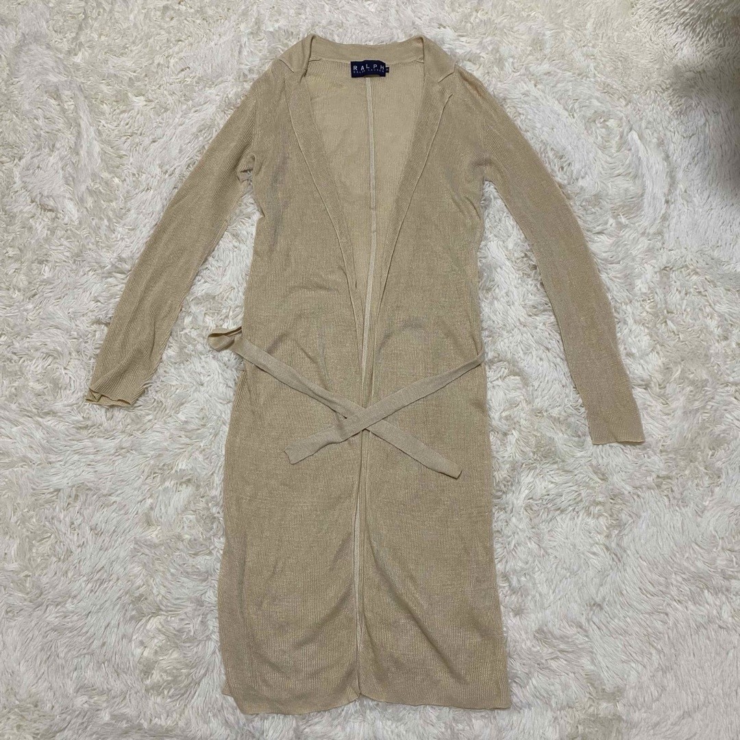 Rare Ralph Lauren Long Cardigan Belt Used Japan image 10