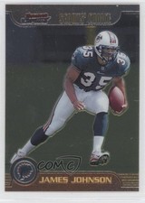 1999 Bowman Chrome Scout's Choice James Johnson #SC15 0p6