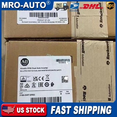 New AB 2198-D057-ERS3 Kinetix 5700 Dual Axis Inverter 2198D057ERS3 US Free Tax