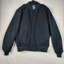 Neptune Garment Co Mens 46 Long Black Insulated Bomber Uniform Jacket