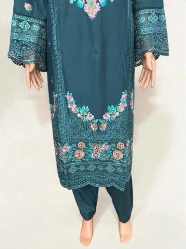 Traditionelle pakistanische Salwar Kameez, Kulturkleidung für Damen, 276 - Bild 6 von 9
