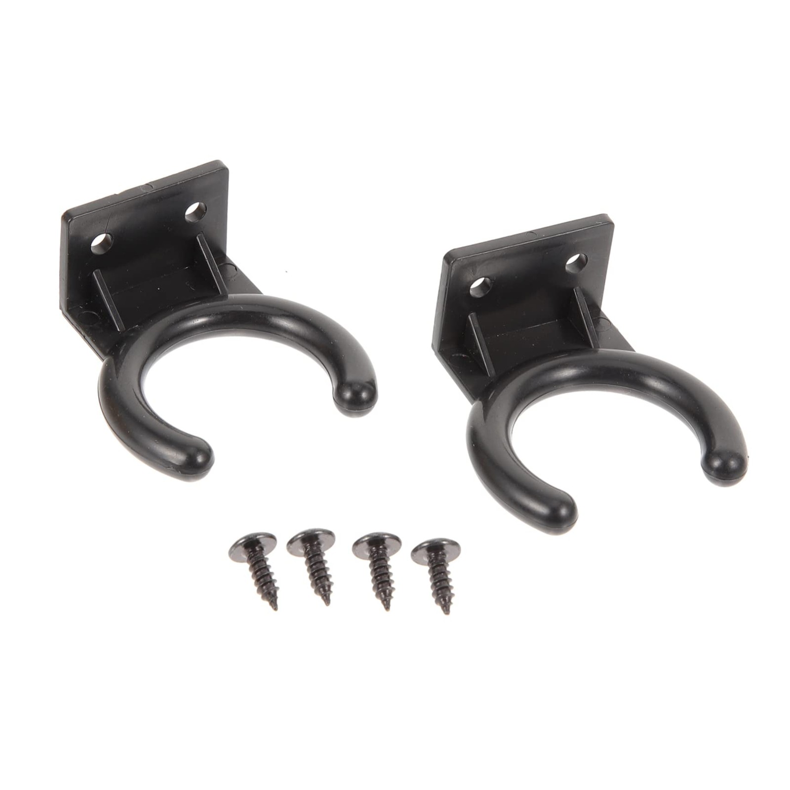 4pcs Microphone Holder Wall Mount Hanger Hook for Ktv Home Office Durable Mic...