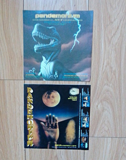 2 Pandemonium Nov Dec 94 & April May 95 @ MR Bs Willenhall A4/A5 Rave Flyers
