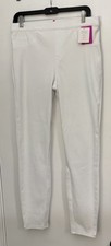 Spanx Jean-ish Ankle Leggings Jeggins Womens M-L White ,Waist Slimming,NWT Read
