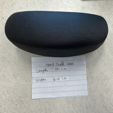 Black textured Clam shell Hard Case for Glass...