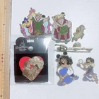 Disney Hunchback of Notre Dame Pin Badge Set of 7 Vintage Collectibles